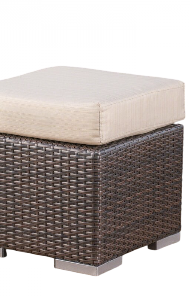 Cabriel Rattan Minderli Puf